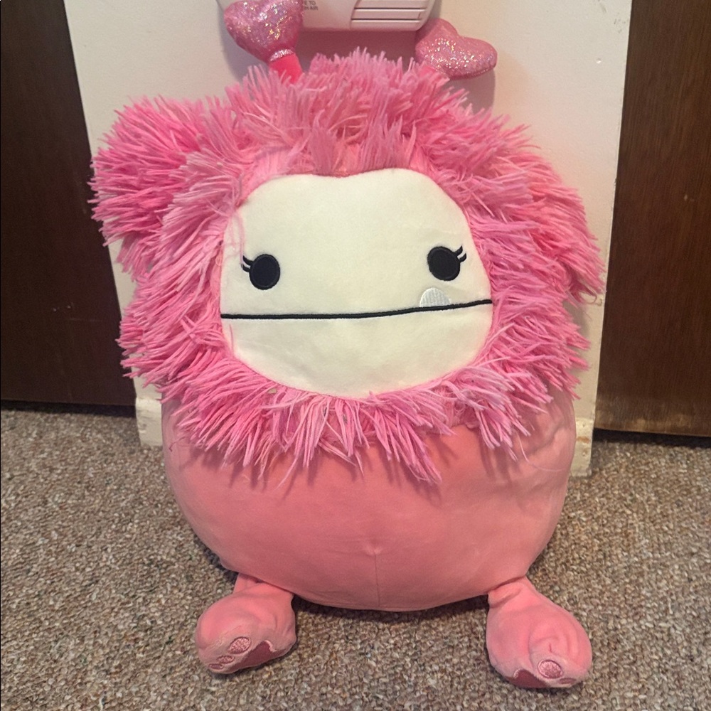 Pink Bigfoot Squishmallow